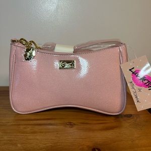 luv betsey by betsey johnson Women’s Adult Patent Glitter Shoulder Bag